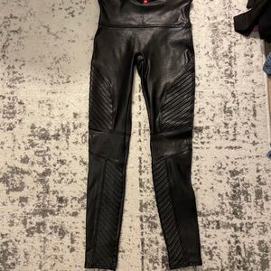 Spanx Moto Leggings Petite XS